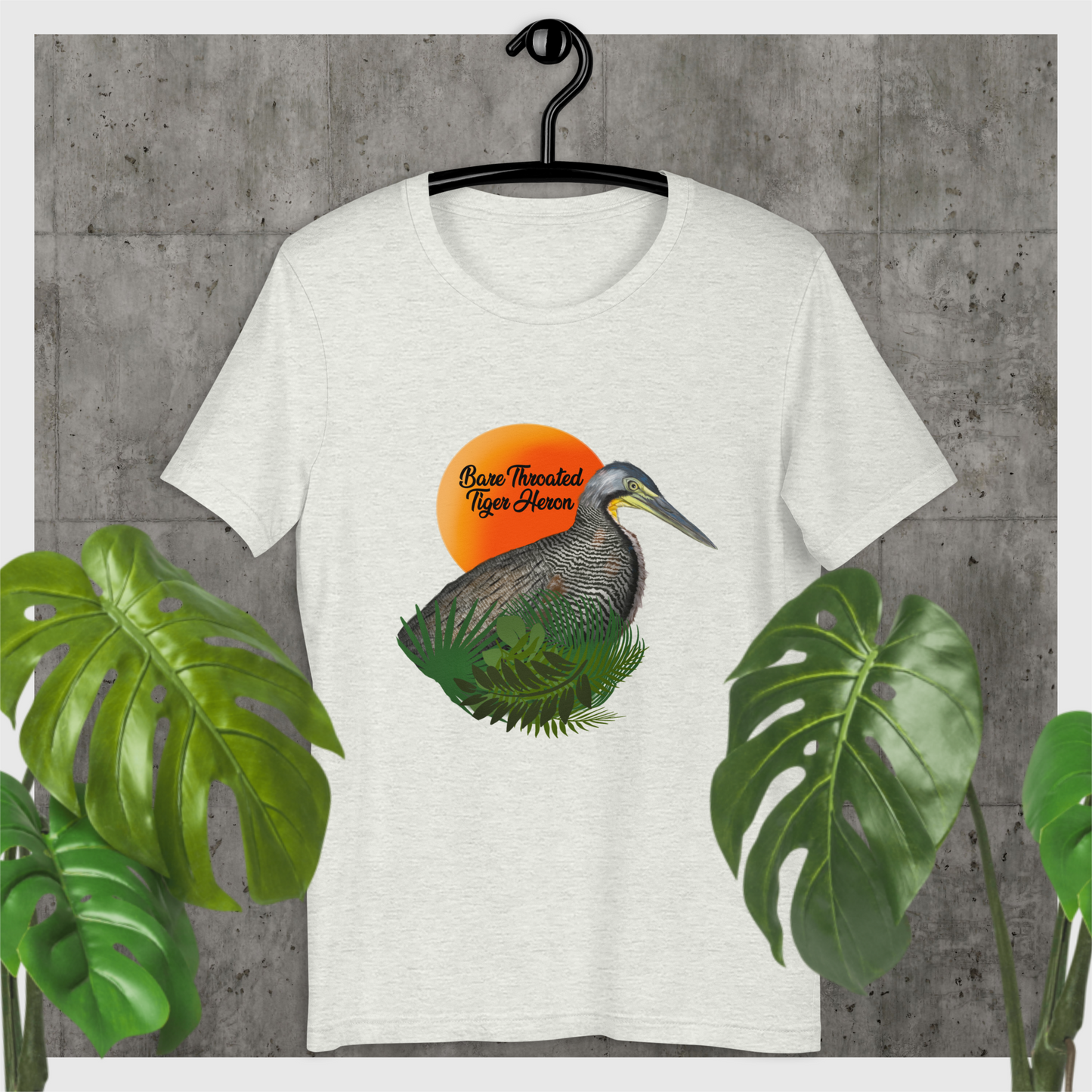 Bare Throated Tiger Heron - Men's  t-shirt