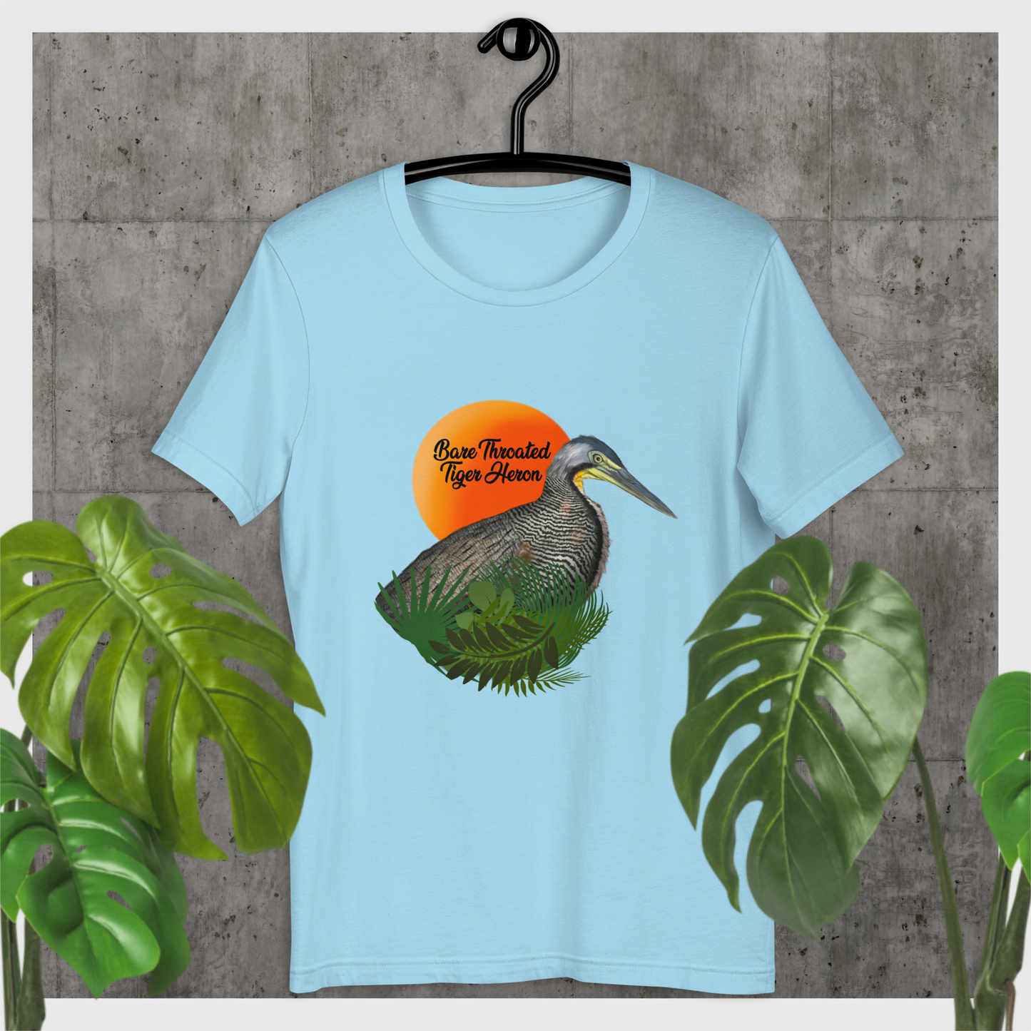 Bare Throated Tiger Heron - Men's  t-shirt