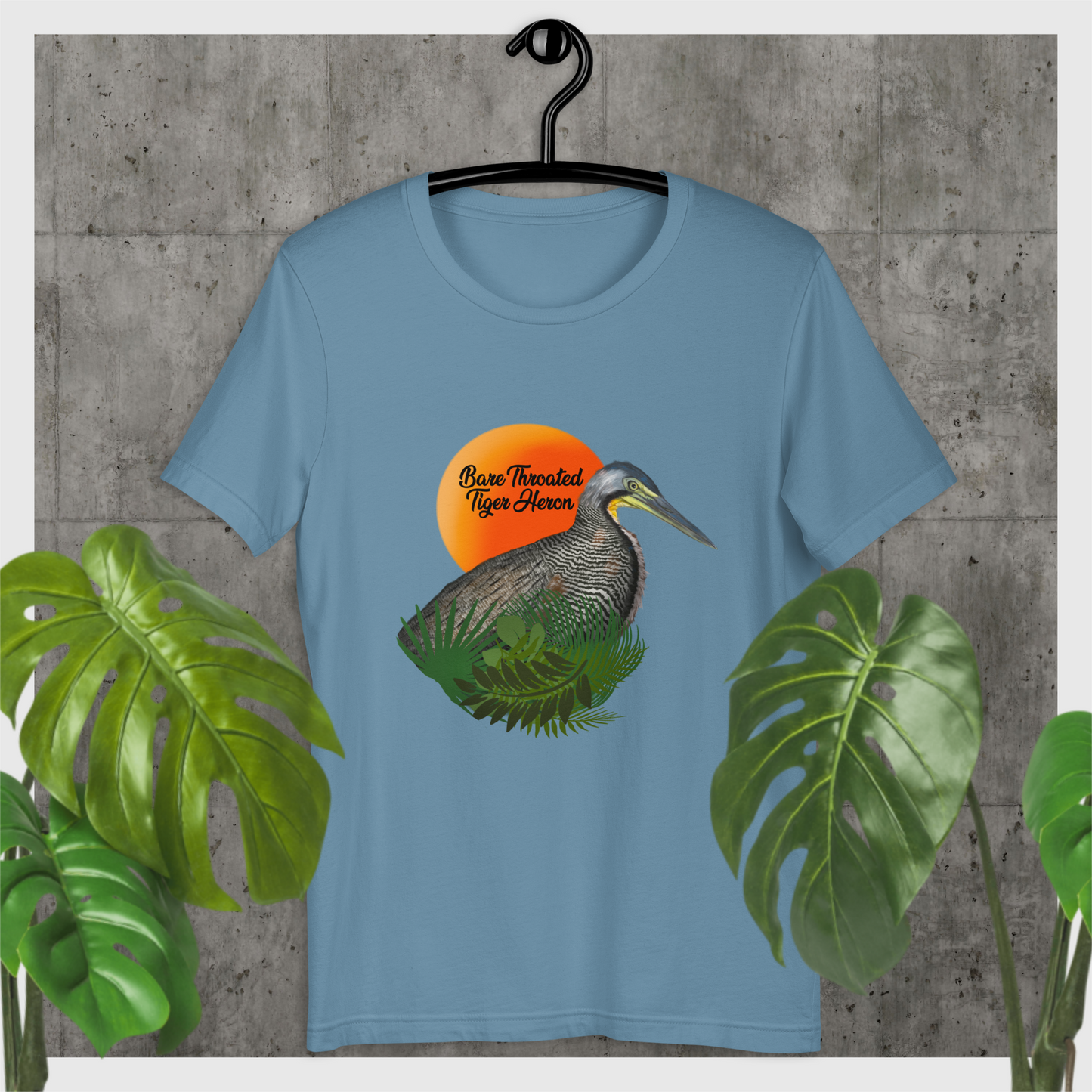 Bare Throated Tiger Heron - Men's  t-shirt