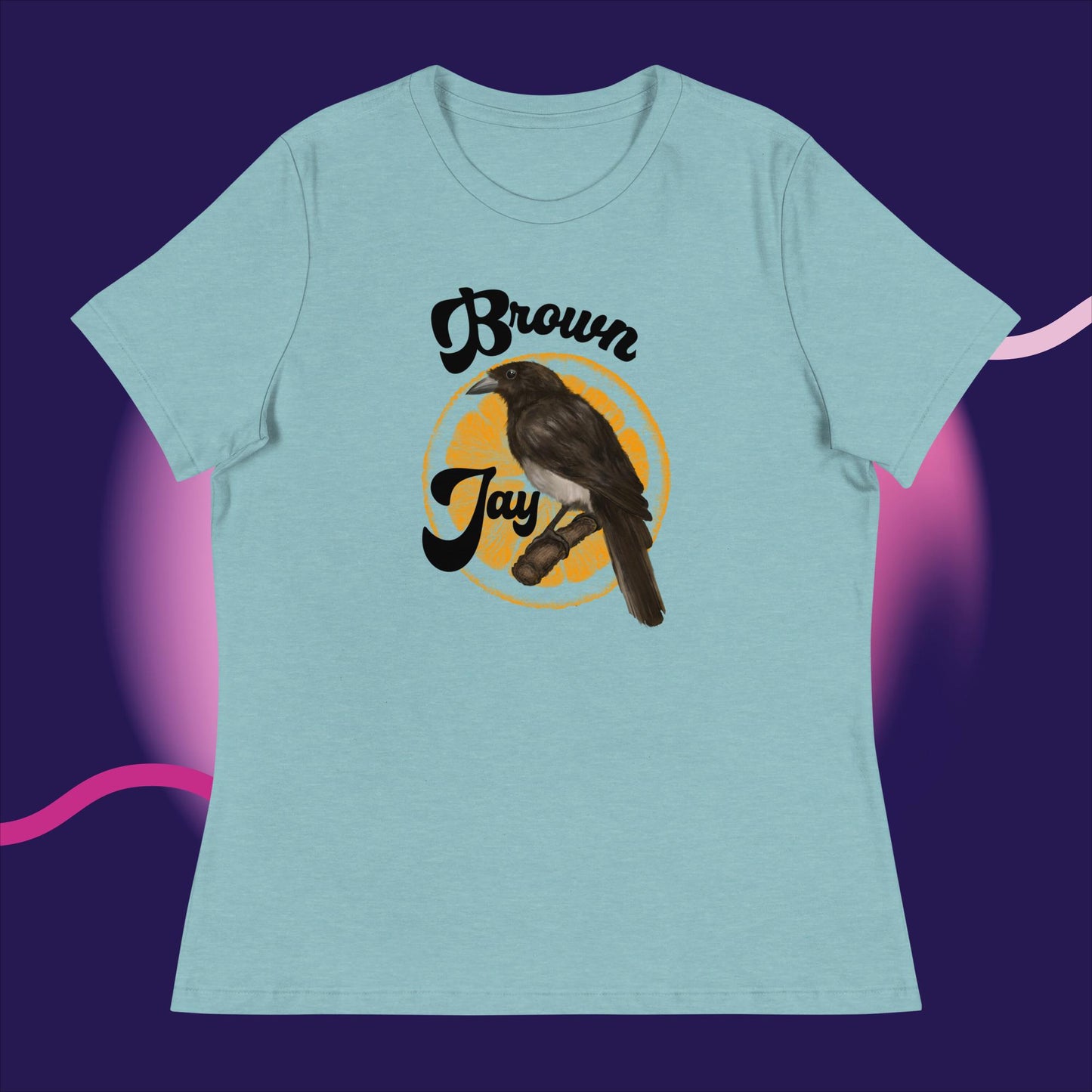 Brown Jay - Women's Relaxed T-Shirt