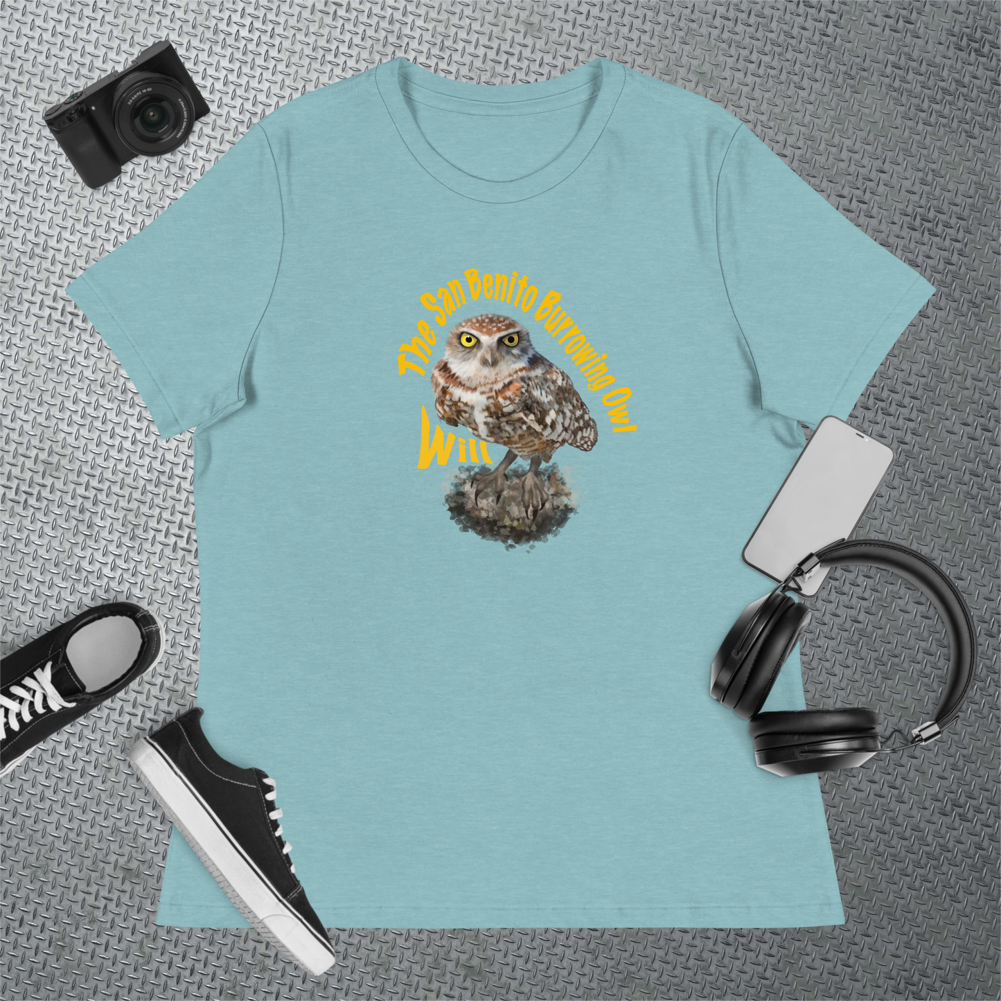 "Will" The San Benito Burrowing Owl - Women's Relaxed T-Shirt