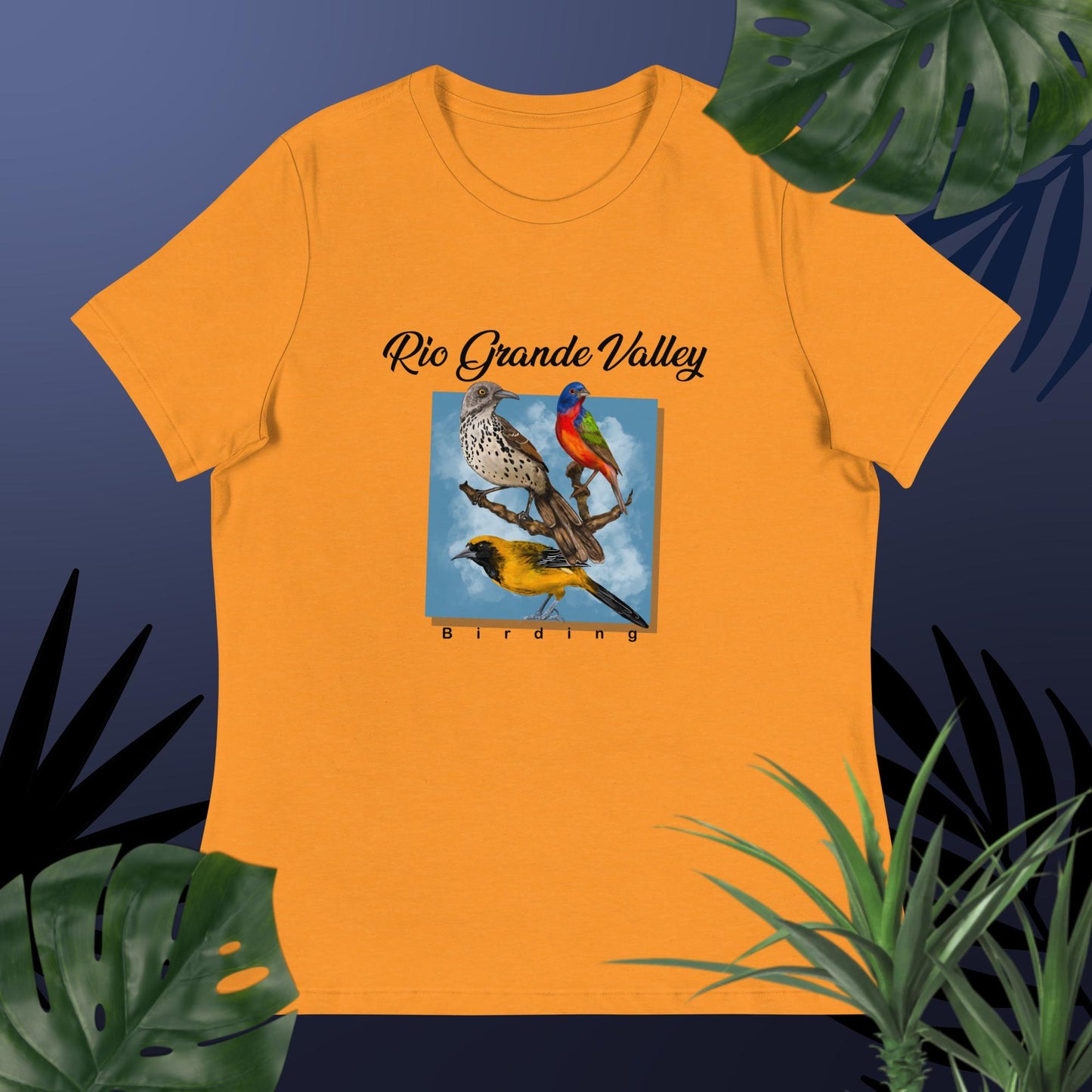 Birding in the RGV -Women's Relaxed T-Shirt