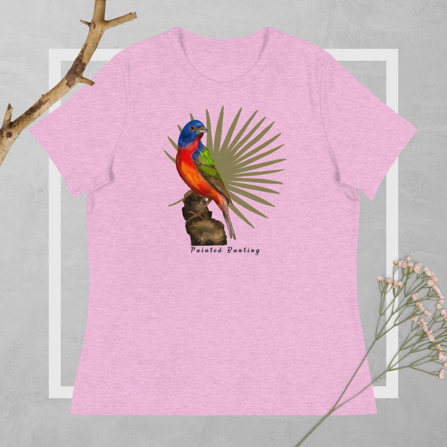 Painted Bunting - Women's Relaxed T-Shirt