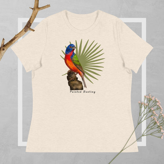 Painted Bunting - Women's Relaxed T-Shirt