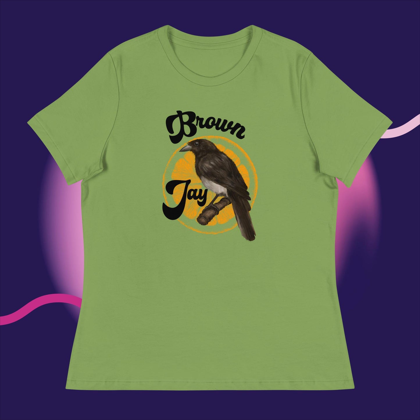 Brown Jay - Women's Relaxed T-Shirt