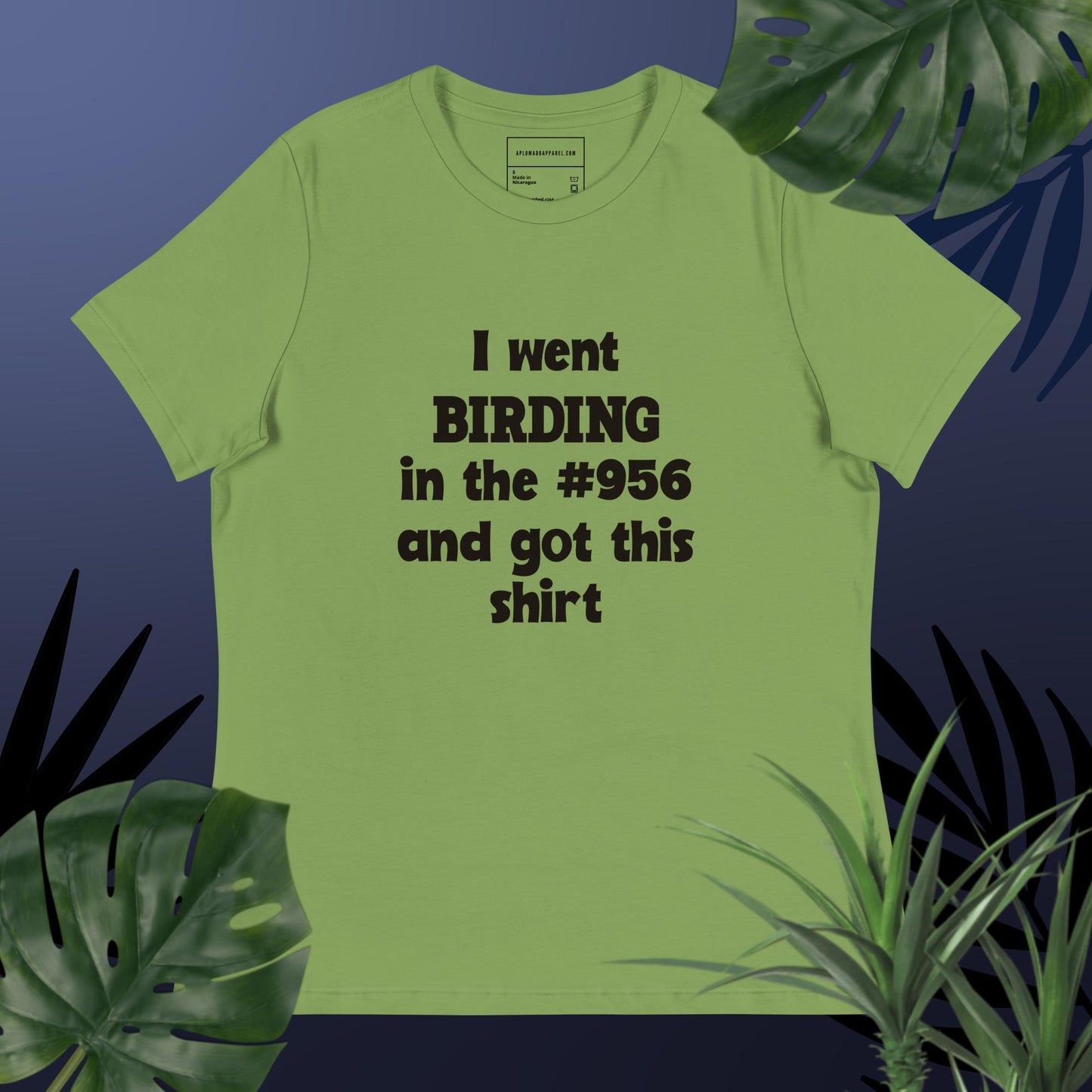 Birding in the 956 shirt- Women's