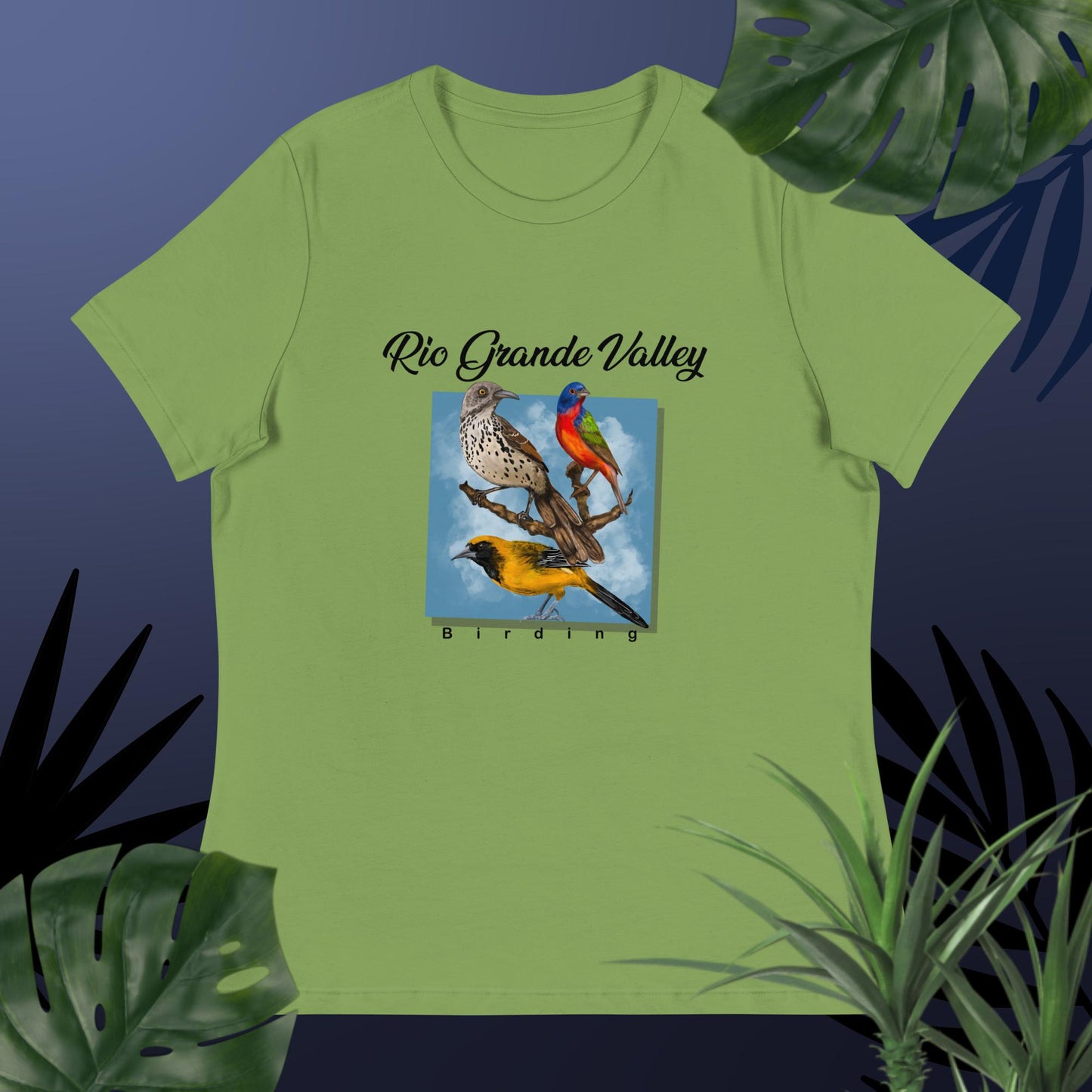 Birding in the RGV -Women's Relaxed T-Shirt