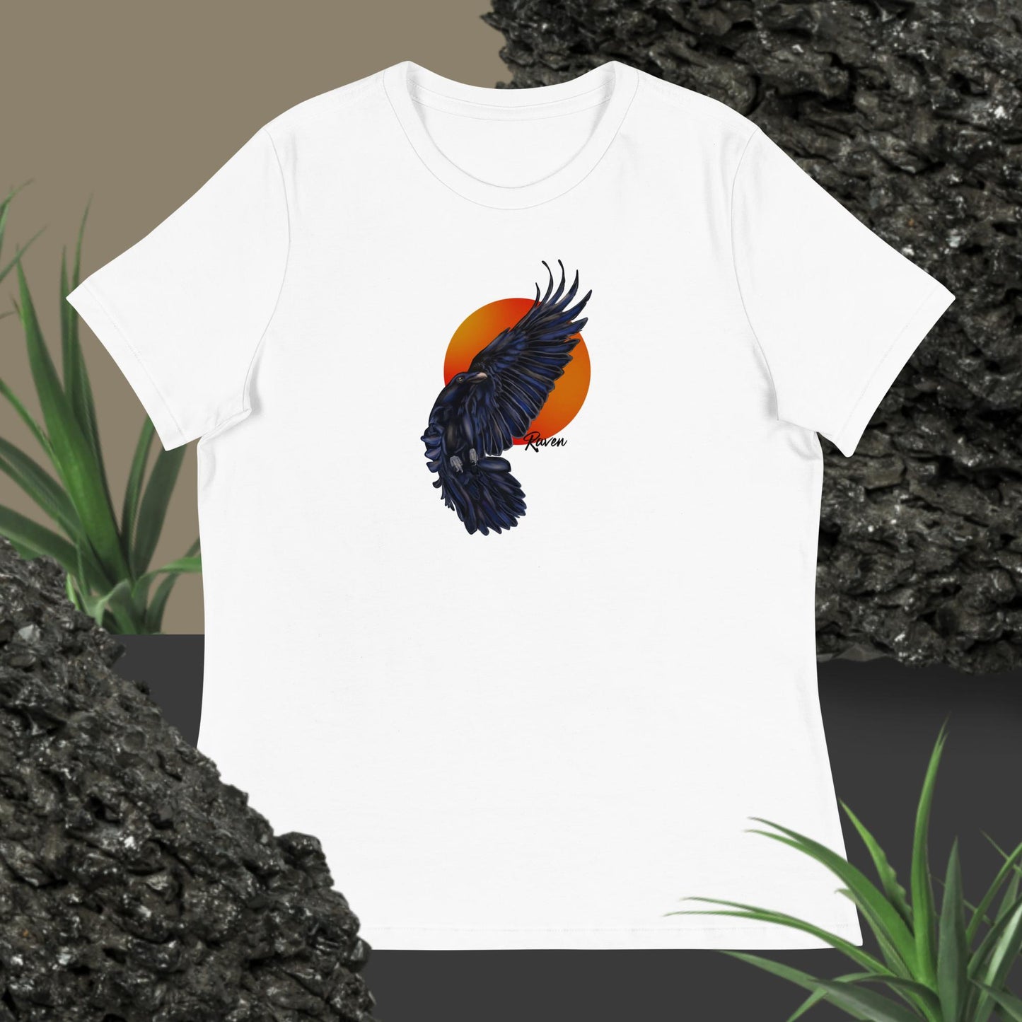 Raven - Women's Relaxed T-Shirt