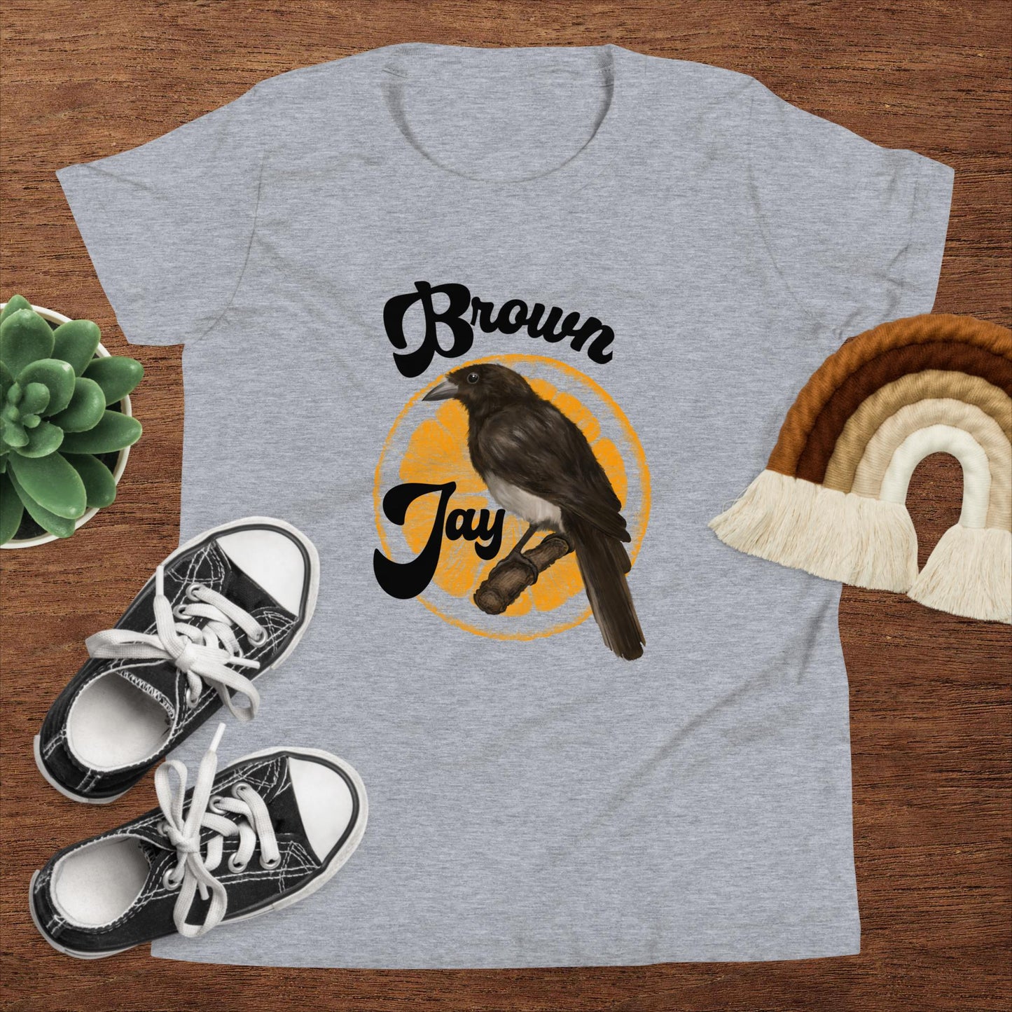 Brown Jay - Youth Short Sleeve T-Shirt