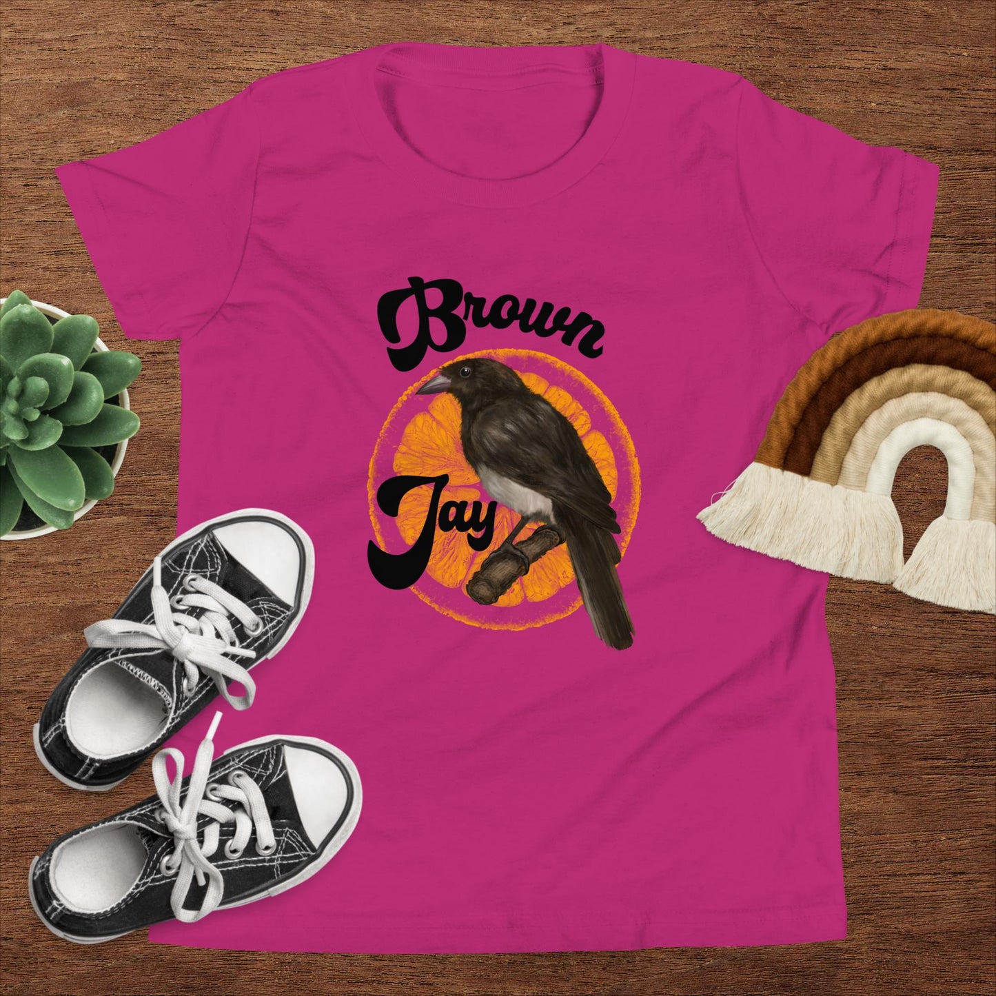 Brown Jay - Youth Short Sleeve T-Shirt