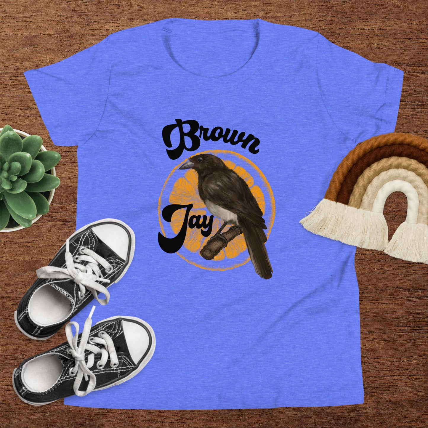 Brown Jay - Youth Short Sleeve T-Shirt