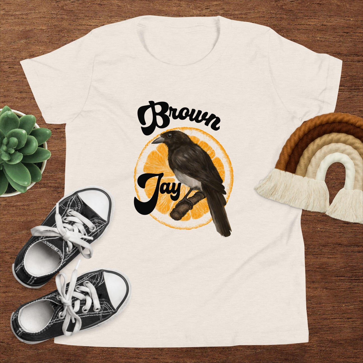 Brown Jay - Youth Short Sleeve T-Shirt