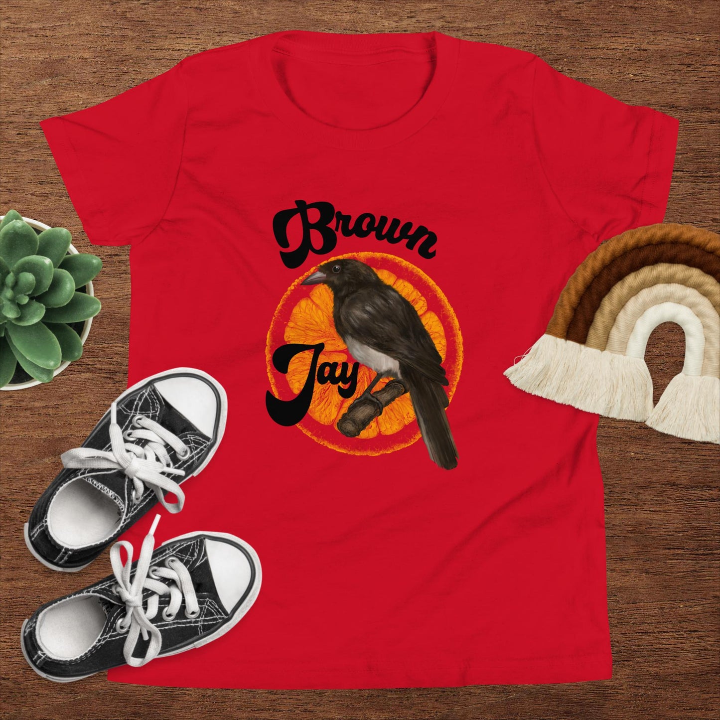 Brown Jay - Youth Short Sleeve T-Shirt