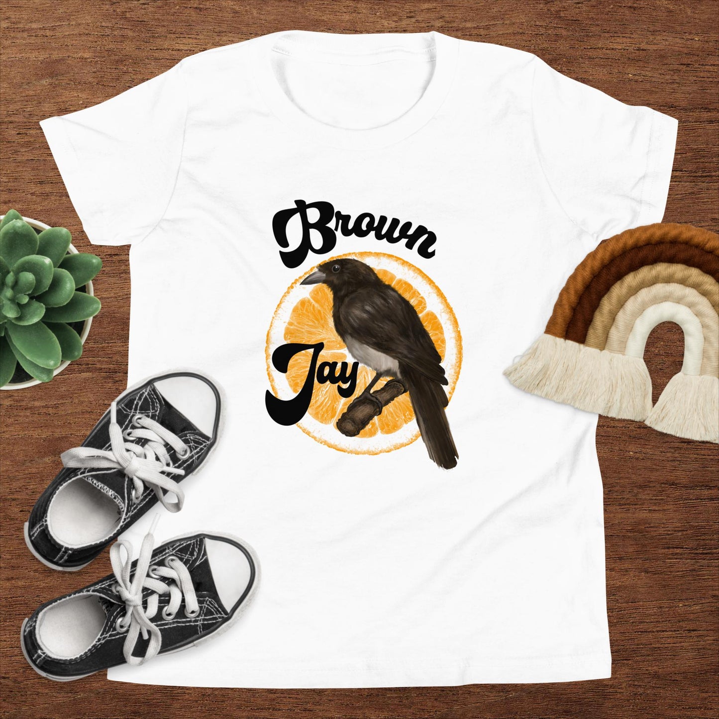 Brown Jay - Youth Short Sleeve T-Shirt